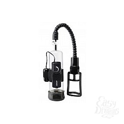 Вакуумный Вибростимулятор Pump Worx Deluxe Vibrating Power Pump  Black  Вакуумный Вибростимулятор Pump Worx Deluxe Vibrating Power Pump  Black