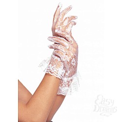 Кружевные перчатки "Нежность", OS, Черный Кружевные перчатки "Нежность", OS, Черный