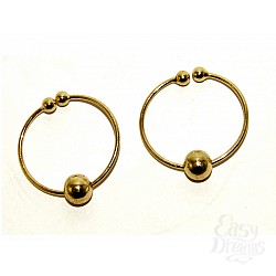 Украшения на соски, золотистые Украшения на соски, золотистые