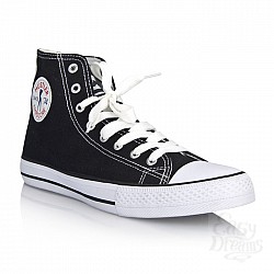 Мужские кеды из денима HUSTLER HARDCORE HFW-404-10 Мужские кеды из денима HUSTLER HARDCORE HFW-404-10