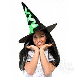 Шляпа ведьмы зеленая Шляпа ведьмы зеленая