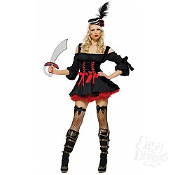 Костюм чёрной пиратки Костюм чёрной пиратки