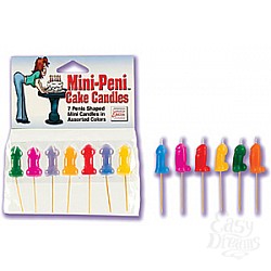 Свечи-фаллосы для торта 2458-00 BX SE Свечи-фаллосы для торта 2458-00 BX SE