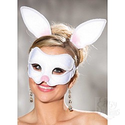Карнавальная маска зайки и ободок с ушками Карнавальная маска зайки и ободок с ушками