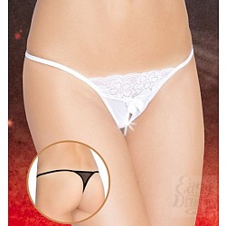 Трусики женские кружевные с прорезью и бантиком Трусики женские кружевные с прорезью и бантиком